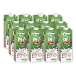 Zestaw NATUMI Napój ryżowy bezglutenowy BIO (1L) x12 szt.