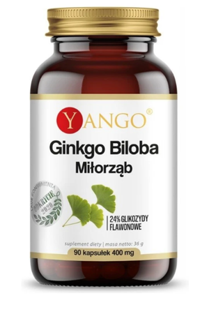 Ginkgo Biloba 310mg suplement diety 90 kapsułek
