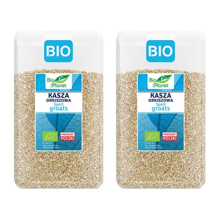 Zestaw 2x KASZA ORKISZOWA BIO 1 kg - BIO PLANET