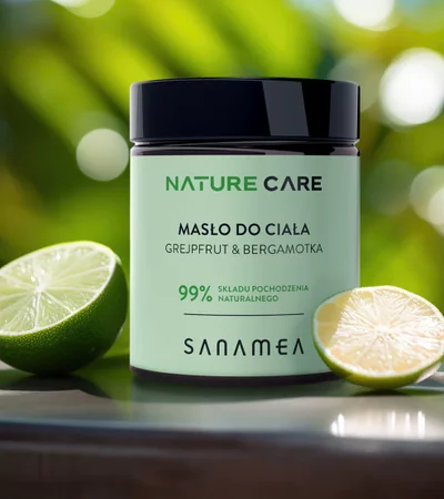 Sanamea Nature Care - Ujędrniające masło do ciała grejpfrut&bergamotka 100ml