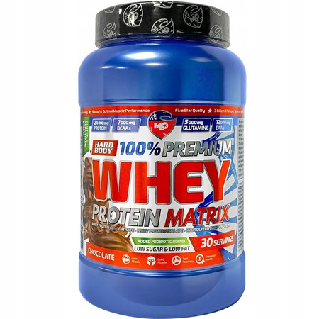 MLO Hard Body Whey Protein Matrix odżywka białkowa 907g smak Cookies&Cream