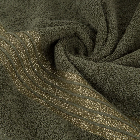 Ręcznik Lila (07), 30 x 50 cm, Oliwkowy