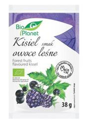 KISIEL O SMAKU OWOCÓW LEŚNYCH Z OWOCAMI JAGODOWYMI BIO 38 g - BIO PLANET