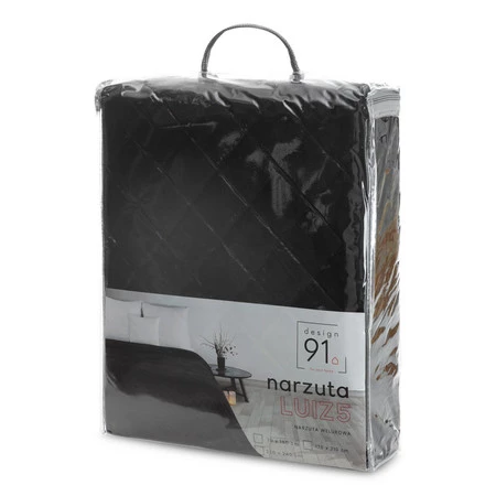 NARZUTA D91 LUIZ 5 220 X 240 CM CZARNY