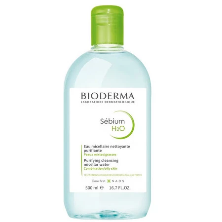 Bioderma – Sebium H2O, płyn micelarny − 500 ml