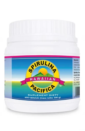 Cyanotech - Hawajska Spirulina Pacifica - 600 tabl.