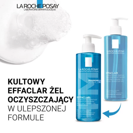 La Roche-Posay Effaclar oczyszczający żel do skóry tłustej 400 ml