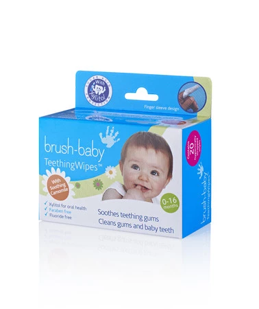 TeethingWipes gaziki higieniczne z rumiankiem dla dzieci 0-16m 20szt.