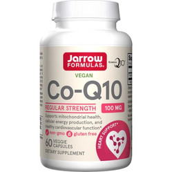 Jarrow Formulas Koenzym Q10 100 mg na wsparcie układu sercowo naczyniowego 60 kaps.