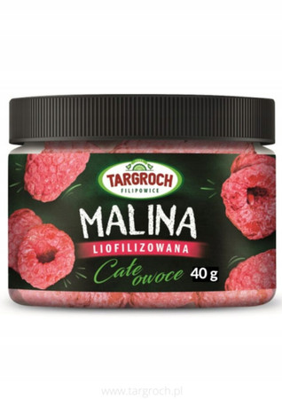 Targroch Liofilizowana malina cały owoc 40 g