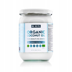BeKeto Organiczny Olej kokosowy 500ml