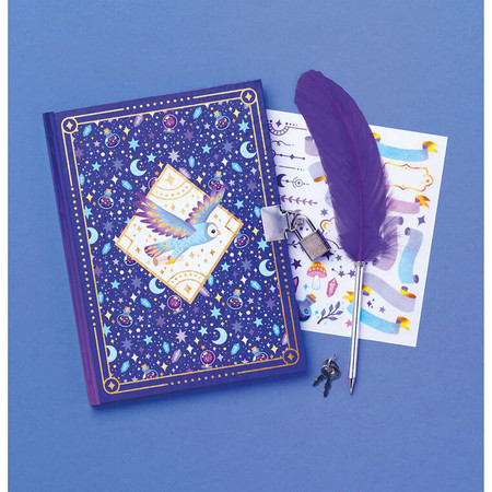 Janod Zestaw kreatywny Sekretna księga Magic School 7+