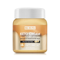 Keto Krem z olejem MCT Doskonałe Masło Orzechowe