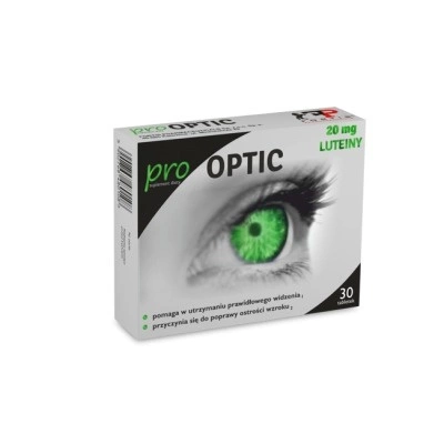 ProOPTIC – Prawidłowe Widzenie – 30 tabletek