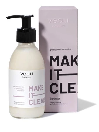 Veoli - Mleczna emulsja oczyszczająca do twarzy - 200 ml