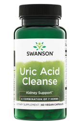 SWANSON Uric Acid Cleanse 60 vcaps.