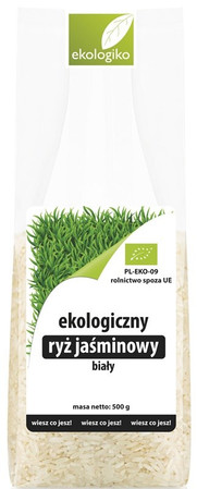 Ryż jaśminowy pełnoziarnisty BIO 500 g