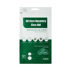 Purito All Care Recovery Cica-Aid plasterki na niedoskonałości 51szt.