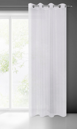 ZASŁONA GOTOWA EMMA 140 X 250 CM BIAŁY