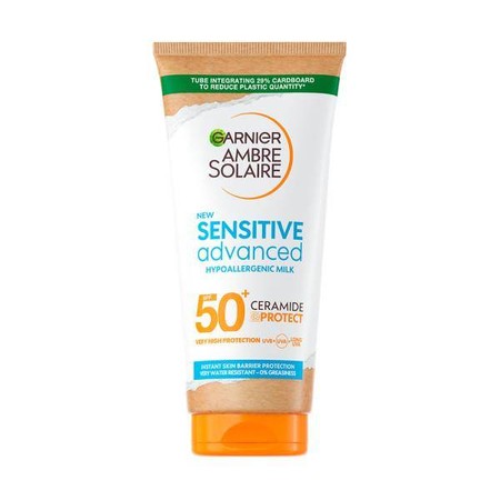 Ambre Solaire Sensitive Advanced hipoalergiczne mleczko ochronne do ciała SPF50+ 175ml