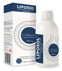 Liposol Liposomalny Glutation 500mg - 250 ml, smak cytrynowy