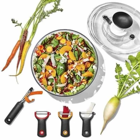 OXO-Wirówka do sałaty 2w1 transparentna Good Grips
