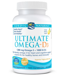 Nordic Naturals Ultimate Omega-D3 kwasy tłuszczowe EPA i DHA 60 kaps.