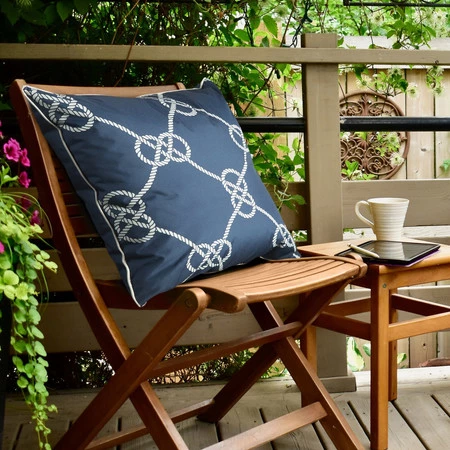 POSZEWKA GARDEN 45 X 45 CM GRANATOWY