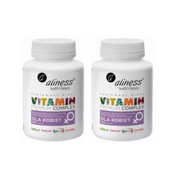 Zestaw 2x Aliness Premium Vitamin Complex dla kobiet 120 tabl.