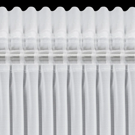 FIRANA GOTOWA ROXI NA TAŚMIE 140 X 270 CM BIAŁY