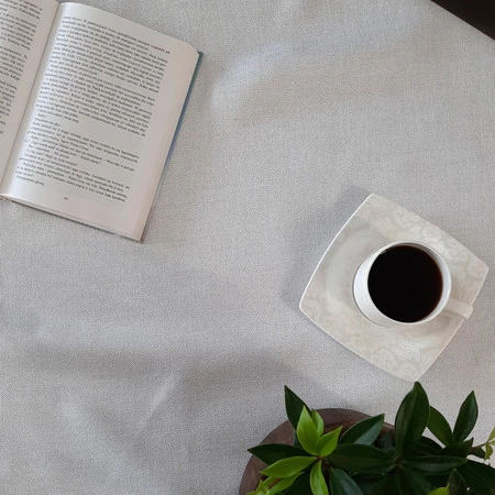 OBRUS STELLA 2 40 X 140 CM BIAŁY