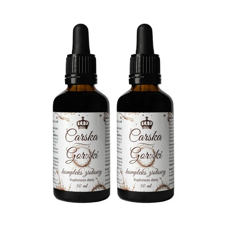 Zestaw 2x Carska Gorzki kompleks ziołowy 50 ml