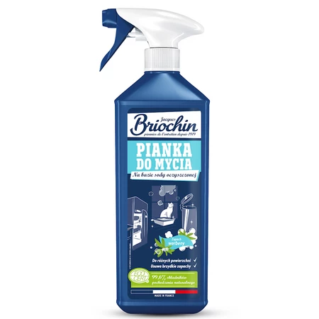 BRIOCHIN PIANKA CZYSZCZĄCA USUWAJĄCA ZAPACHY WERBENOWA ECO 750 ml 