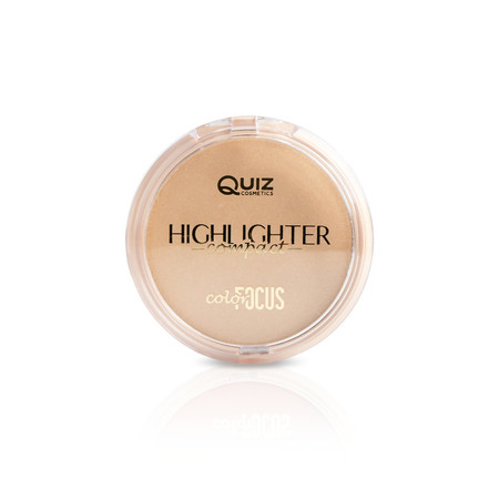 Color Focus Highlighter Powder puder rozświetlający wzbogacony witaminą E N°02 Gold 10g