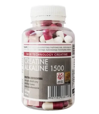 MEGABOL CREATINE ALKALINE kreatyna 120 kaps.