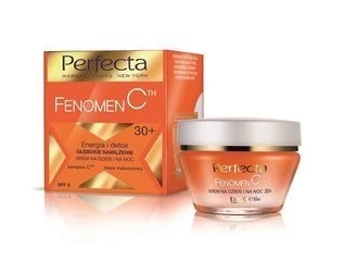 Fenomen C Energia i Detox Głębokie Nawilżenie 30+ krem na dzień i na noc SPF6 50ml