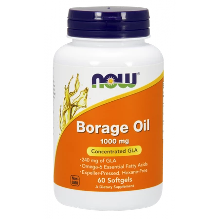 Borage Oil GLA - Olej z Ogórecznika 1000 mg (60 kaps.)