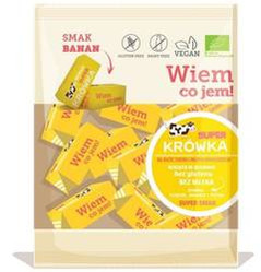 Super Krówka − Krówki bezmleczne bananowe bezgl. BIO − 150 g