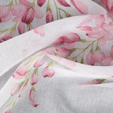 FIRANA GOTOWA JULIETA 140 X 250 CM BIAŁY