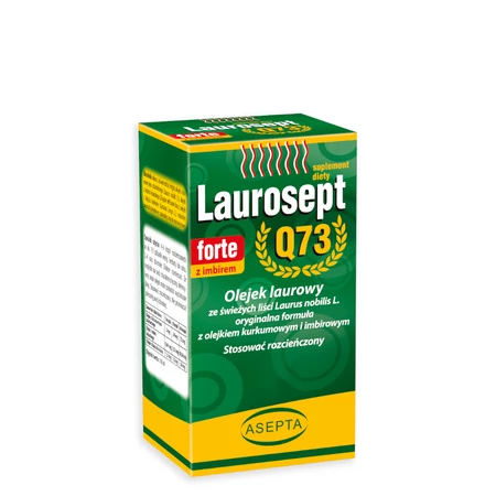 ASEPTA Laurosept FORTE Q73 30ml - Olejek laurowy + olejek z kurkumy i imbiru