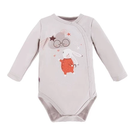 EWA 728364 MELLOW Body DŁ rozpinane szare 56