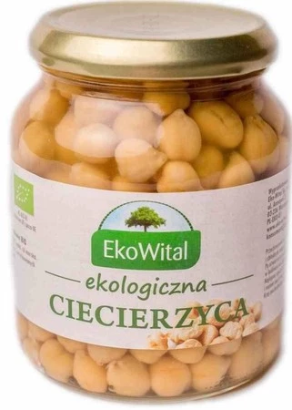 EkoWital − Ciecierzyca w zalewie BIO − 680 g / 415 g