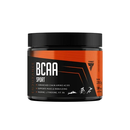 Trec Endurance BCAA SPORT aminokwasy 180 kaps.