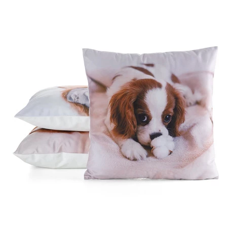 POSZEWKA ANIMAL 78 45 X 45 CM BIAŁY