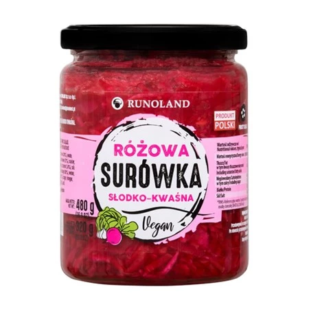 Surówka różowa słodko-kwaśna 480 g