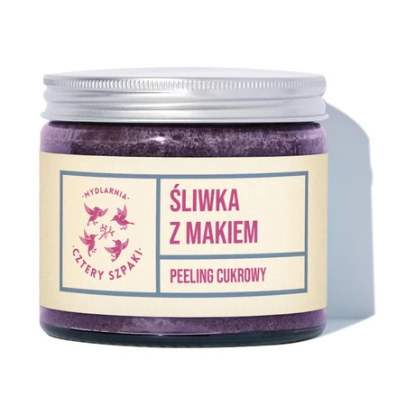 Mydlarnia Cztery Szpaki - Peeling Śliwka z Makiem 250ml