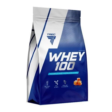 Trec WHEY 100 białko koncentrat WPC 900g smak Słony Karmel