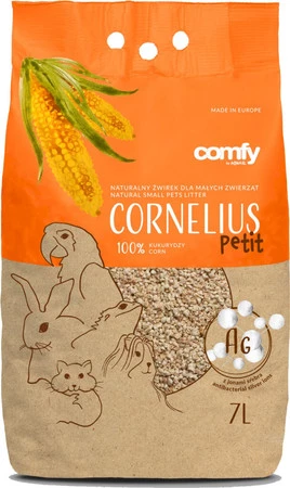 AQUAEL COMFY Cornelius Petit Silver Żwirek kukurydziany 7l