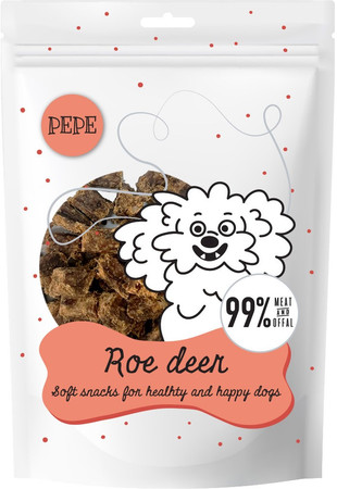 PAKA ZWIERZAKA Pepe Mini Chunkies Roe Deer Sarna 70g