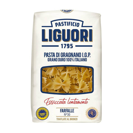 Zestaw 2x Makaron Liguori IGP Farfalle 500G